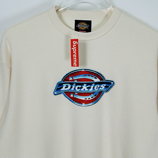 シュプリーム X DICKIESスーパーコピー ワッフルニットの長袖サーマルシャツ