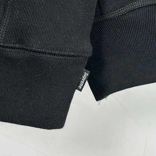 シュプリーム SUPREME × SWAROVSKI FW25 MOTION LOGO HOODED ラインストーンファントムフード付きスウェットシャツ