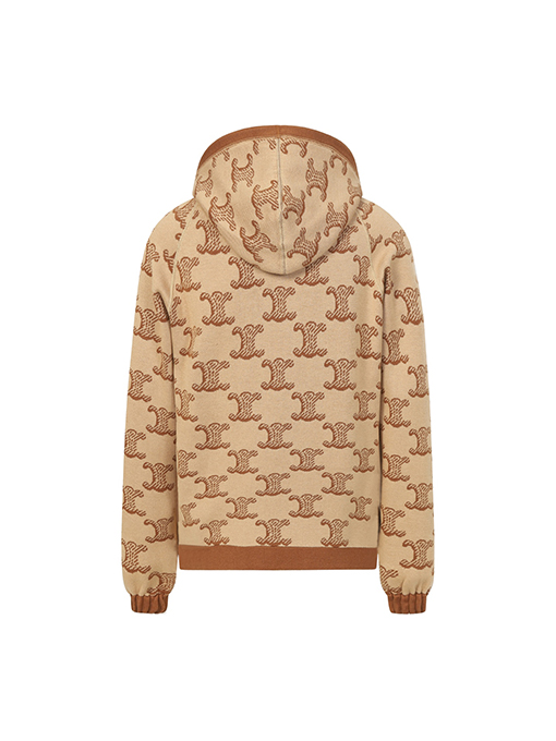 セリーヌコピー 新しいリレディースバーシブルフードジャケット