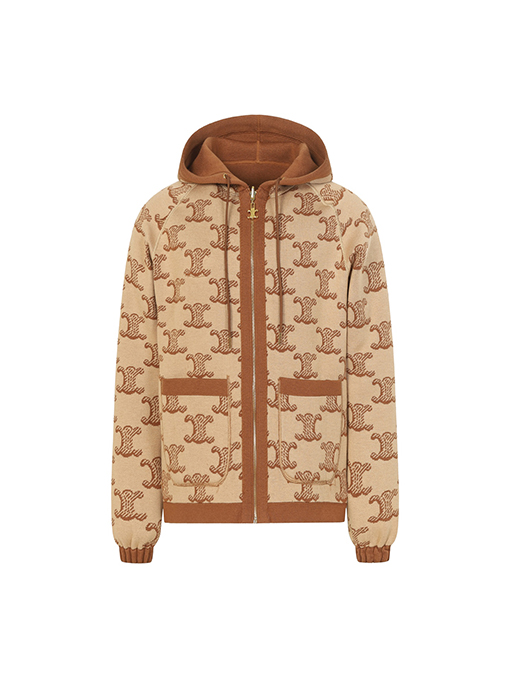 セリーヌコピー 新しいリレディースバーシブルフードジャケット