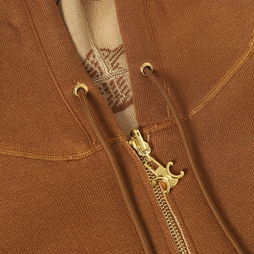 セリーヌコピー 新しいリレディースバーシブルフードジャケット