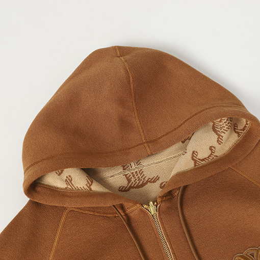 セリーヌコピー 新しいリレディースバーシブルフードジャケット