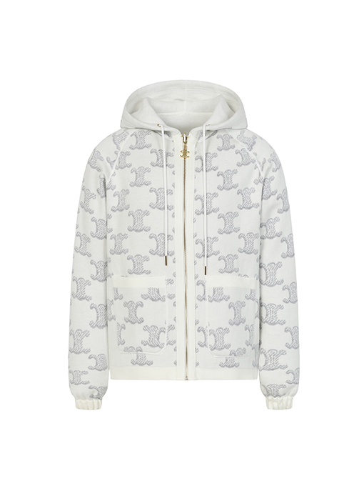 セリーヌコピー 新しいリレディースバーシブルフードジャケット