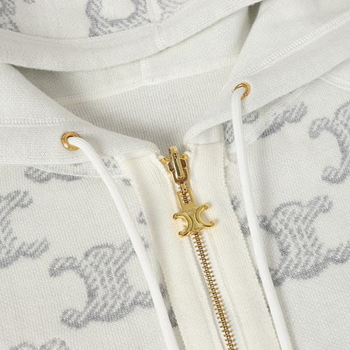 セリーヌコピー 新しいリレディースバーシブルフードジャケット