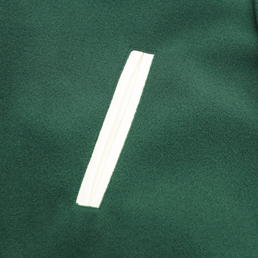 セリーヌ 大きなCのパッチワーク刺繍りベースボールジャケット