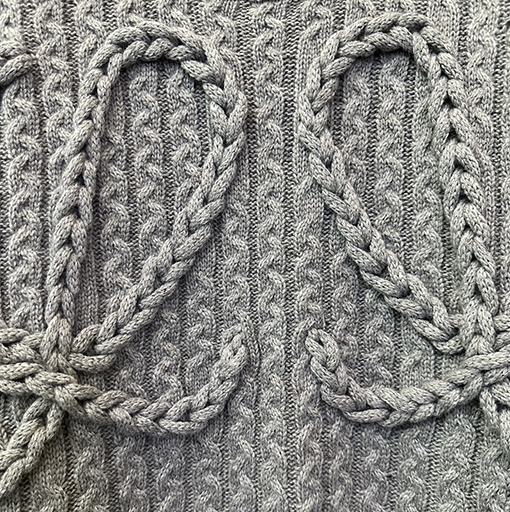 ロエベスーパーコピー ケーブルニットセーター