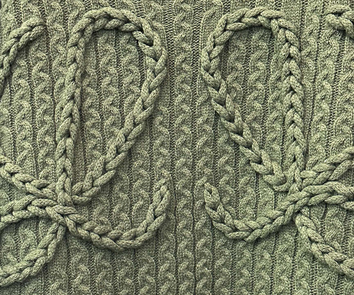 ロエベスーパーコピー ケーブルニットセーター