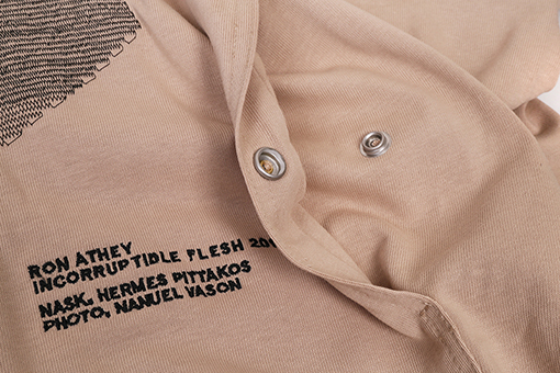 リックオウエンス ファラオの刺繍入り肖像コート