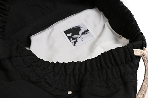 リックオウエンス ジッパー付きストレートレッグパンツ