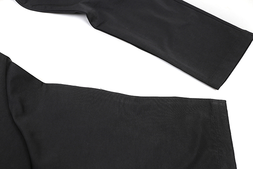 リックオウエンス ジッパー付きストレートレッグパンツ