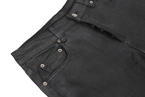 リックオウエンスコピー ベーシックなコーティングウォッシュジーンズ