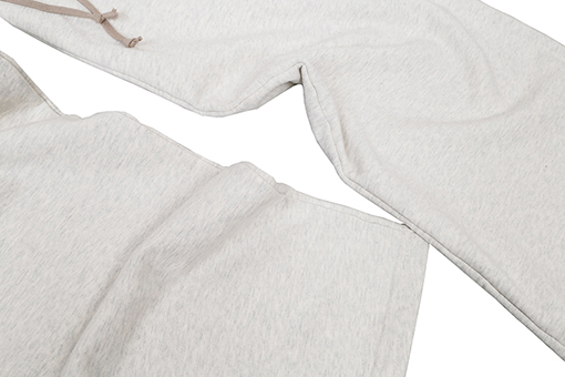 リックオウエンス ジッパー付きワイドレッグストレートパンツ