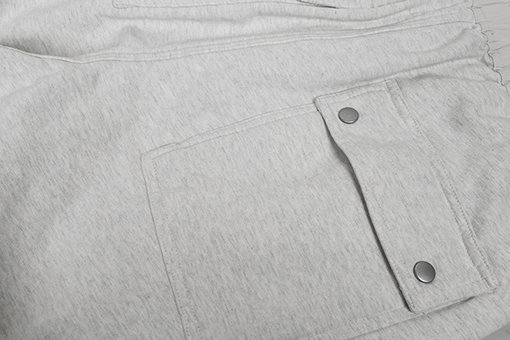 リックオウエンス ジッパー付きワイドレッグストレートパンツ