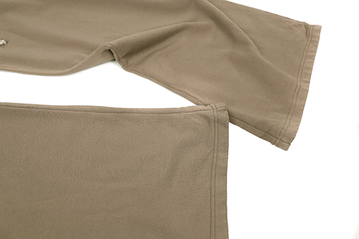 リックオウエンス ジッパー付きワイドレッグストレートパンツ