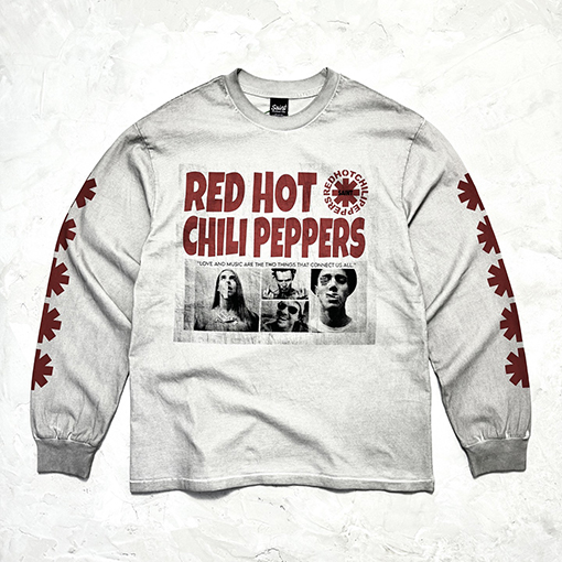 セントマイケル レッドホットチリペッパーズ コラボレーション ロングスリーブシャツ