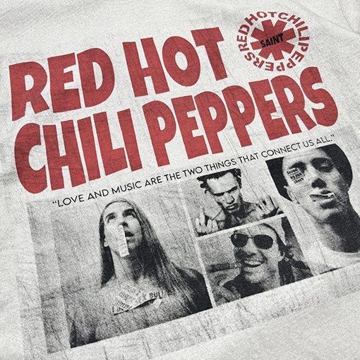 セントマイケル レッドホットチリペッパーズ コラボレーション ロングスリーブシャツ