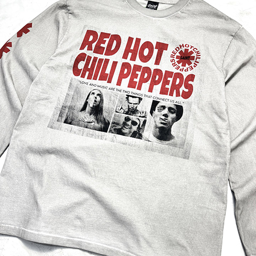 セントマイケル レッドホットチリペッパーズ コラボレーション ロングスリーブシャツ