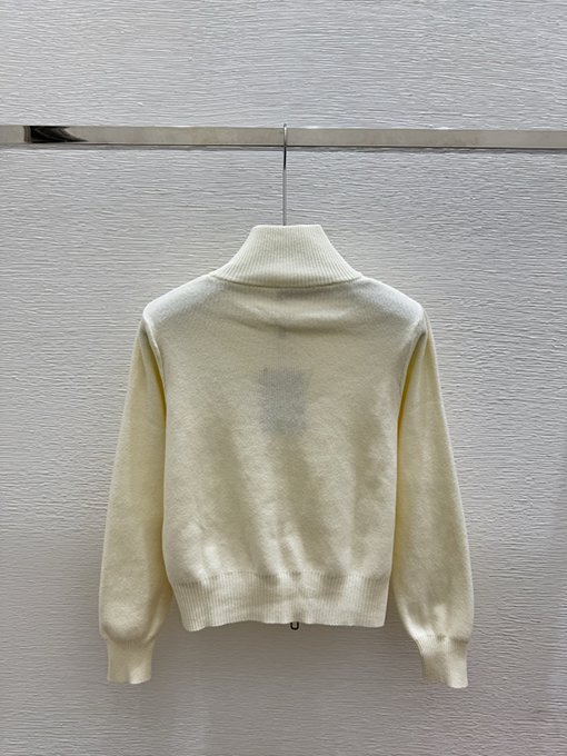 ルイヴィトン 新作ジップアップニットカーディガン