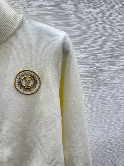 ルイヴィトン 新作ジップアップニットカーディガン