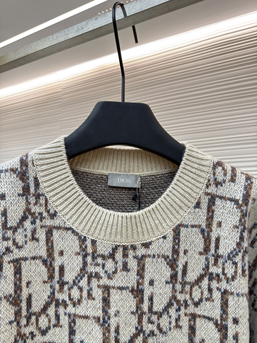 ディオールコピー モノグラムクルーネックセーター