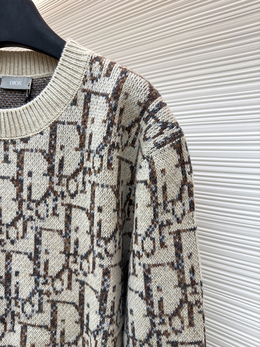 ディオールコピー モノグラムクルーネックセーター