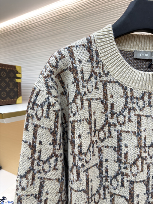 ディオールコピー モノグラムクルーネックセーター