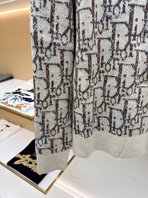 ディオールコピー モノグラムクルーネックセーター