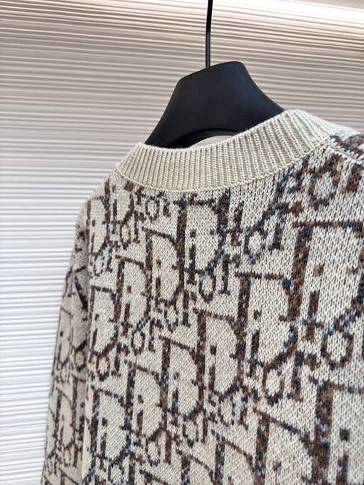 ディオールコピー モノグラムクルーネックセーター