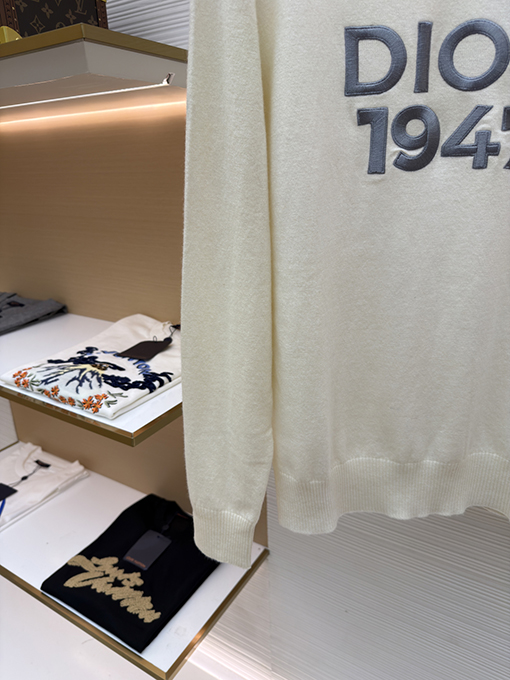 ディオール Dior 1947 刺繍ベースセーター
