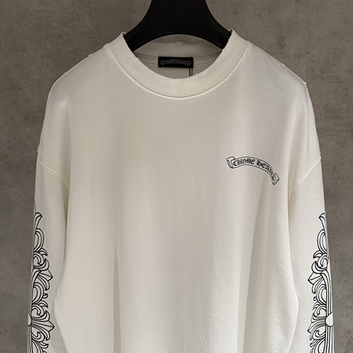 クロムハーツスーパーコピー 人気のヘビーウェイト長袖スウェットシャツ