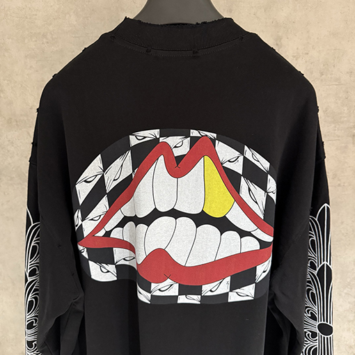 クロムハーツスーパーコピー 人気のヘビーウェイト長袖スウェットシャツ