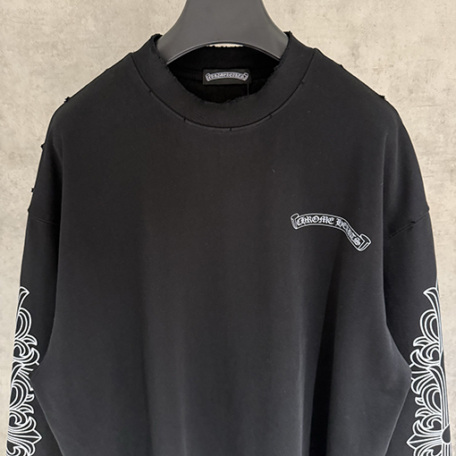 クロムハーツスーパーコピー 人気のヘビーウェイト長袖スウェットシャツ