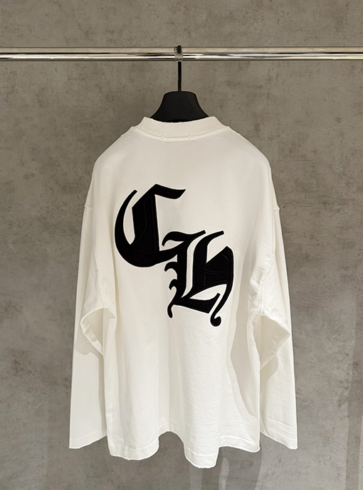 クロムハーツ 厚の刺繍スウェットシャツ