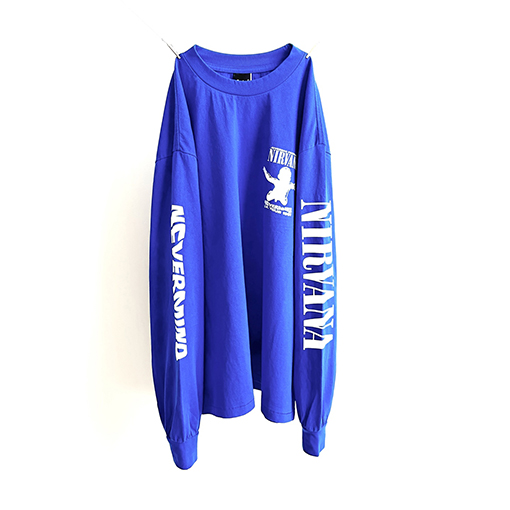 セントマイケル CTS-103 は Nirvana バンド Nevermind スペシャルツアー 限定ロングスリーブシャツ