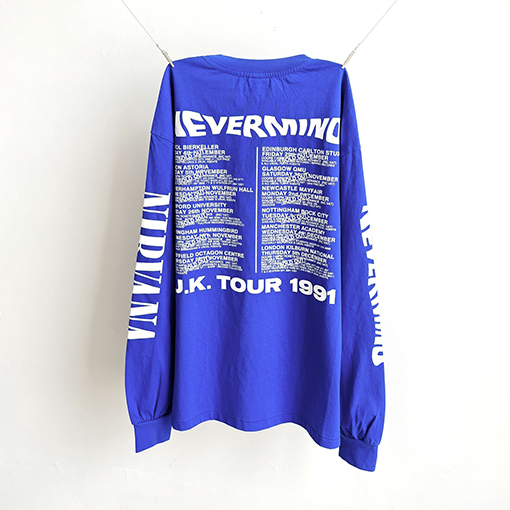 セントマイケル CTS-103 は Nirvana バンド Nevermind スペシャルツアー 限定ロングスリーブシャツ