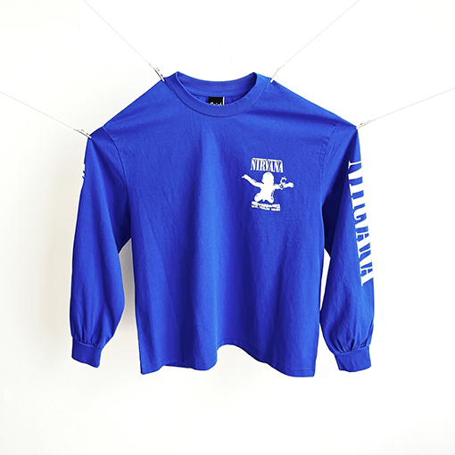 セントマイケル CTS-103 は Nirvana バンド Nevermind スペシャルツアー 限定ロングスリーブシャツ