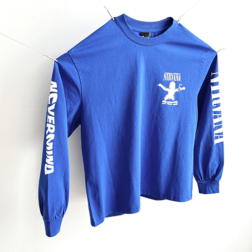 セントマイケル CTS-103 は Nirvana バンド Nevermind スペシャルツアー 限定ロングスリーブシャツ