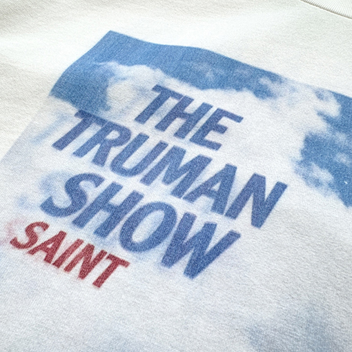 セントマイケル CTS-100 な 映画 へのオマージュトゥルーマン・ショーしたサンローラン限定ロングスリーブシャツ