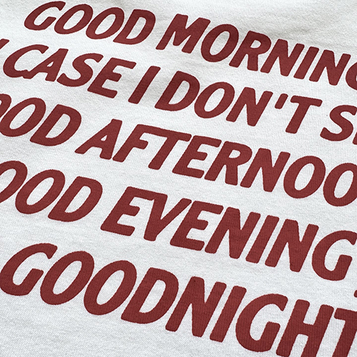 セントマイケル CTS-100 な 映画 へのオマージュトゥルーマン・ショーしたサンローラン限定ロングスリーブシャツ