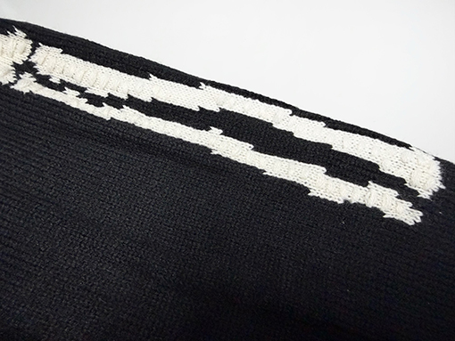 セントマイケル Vlone 破壊するをスケルトンがセーター