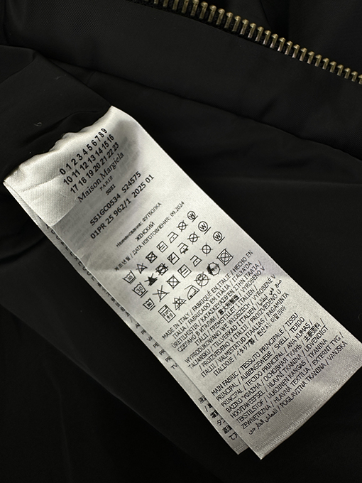 マルタンマルジェラスーパーコピー 綿りジャケット