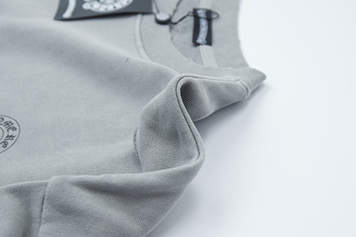 クロムハーツ クロスプリントレタークルーネックスウェットシャツ