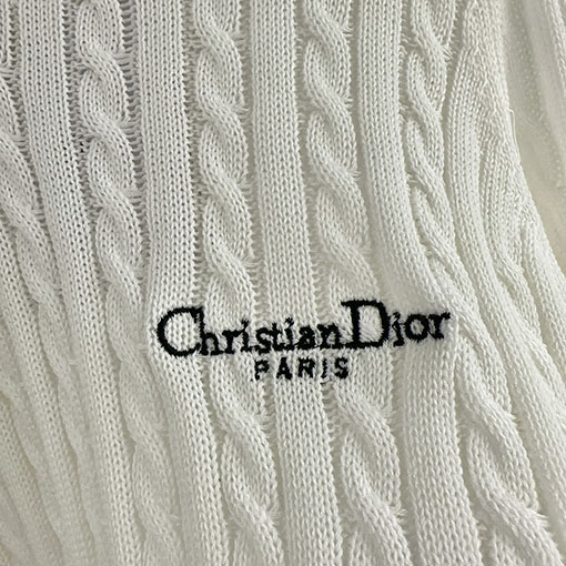 ディオールスーパーコピー レディース刺繍りVネック長袖ニットトップス