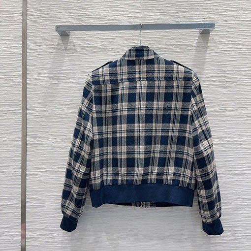 セリーヌ 新しいクラシックなチェック柄コート