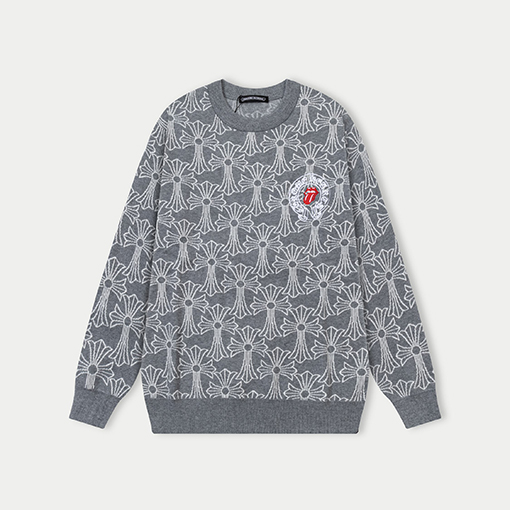 クロムハーツ 新しいクルーネックセーター