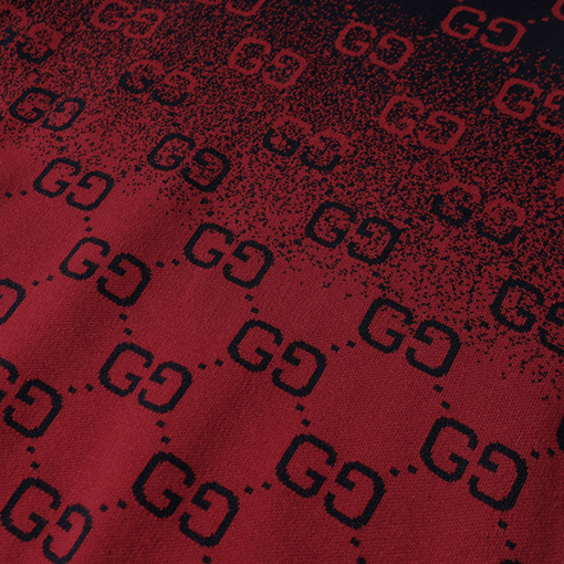 グッチ 新モデルロゴジャカードニットクルーネックセーター