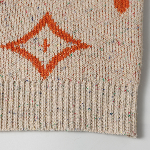 ルイヴィトン ロゴジャカード長袖セーター