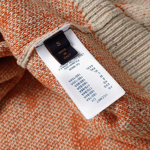 ルイヴィトン ロゴジャカード長袖セーター