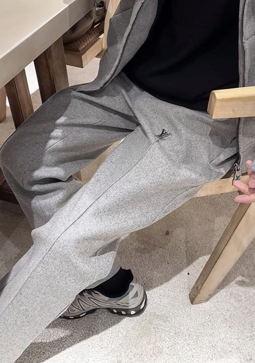 ルイヴィトンスーパーコピー ウール混カジュアルパンツ