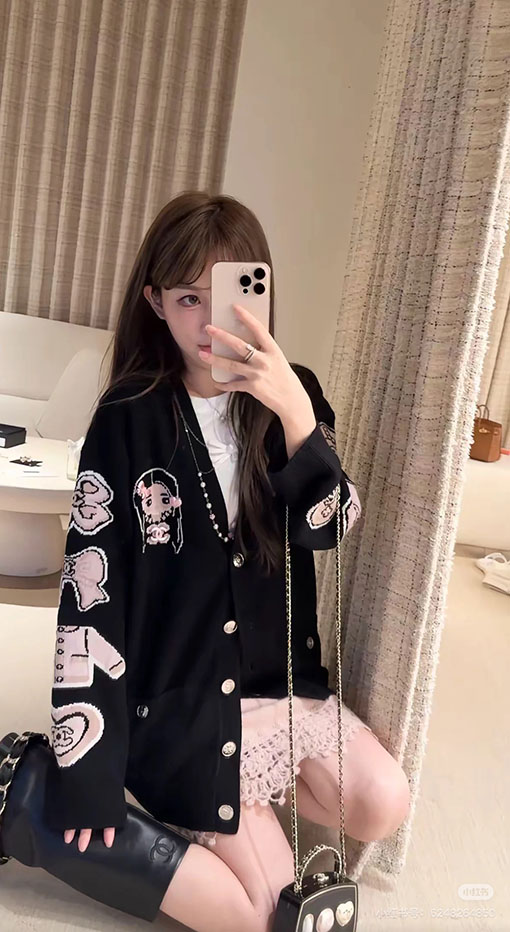 シャネルスーパーコピー 漫画レディースキャラクターカーディガン